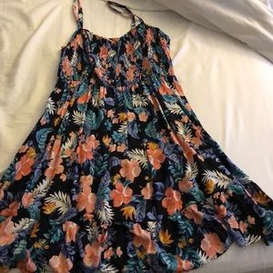 Floral print dress